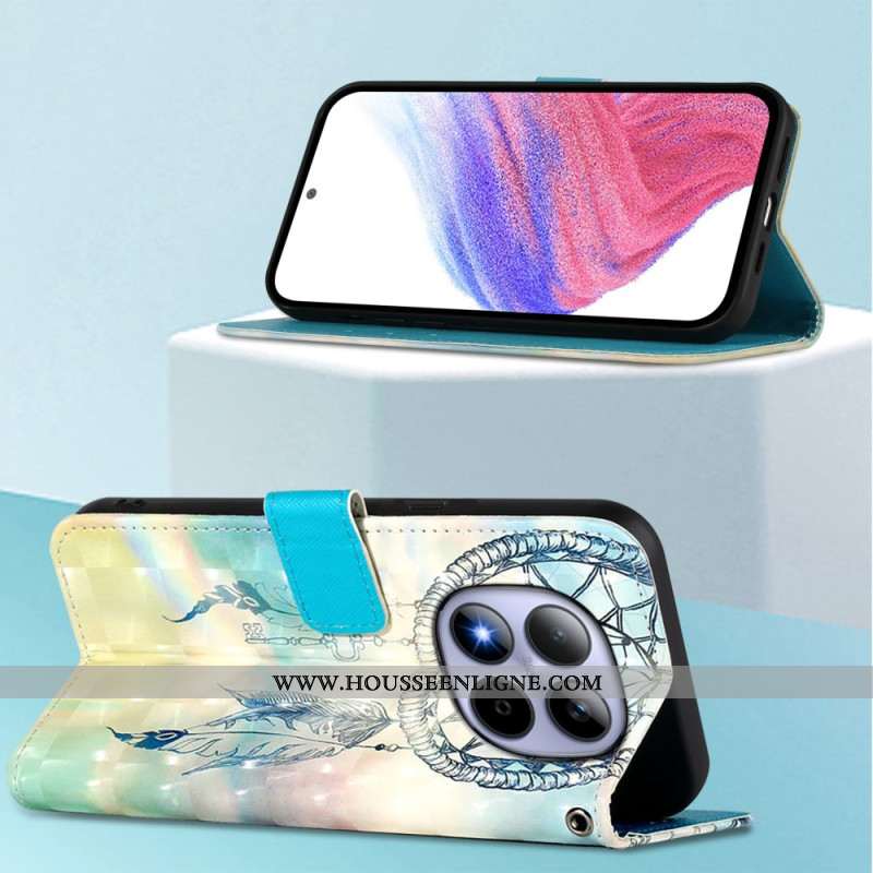 Housse Xiaomi Redmi Note 15 Pro 5G Attrape-Rêves Aquarelle