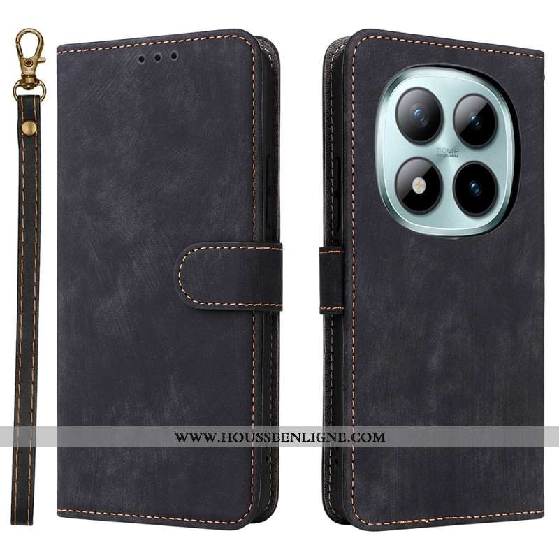 Housse Xiaomi Redmi Note 15 Pro 5G Blocage RFID et Lanière