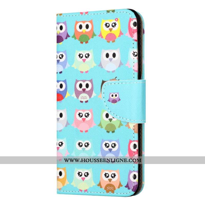 Housse Xiaomi Redmi Note 15 Pro 5G Chouettes