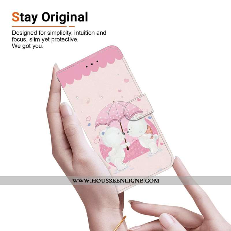 Housse Xiaomi Redmi Note 15 Pro 5G Couple d'Oursons