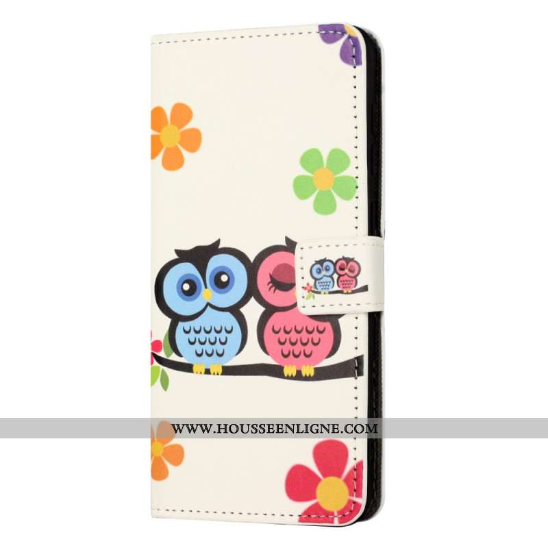 Housse Xiaomi Redmi Note 15 Pro 5G Couple de Hiboux