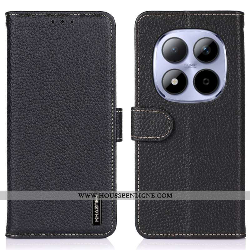 Housse Xiaomi Redmi Note 15 Pro 5G Cuir KHAZNEH