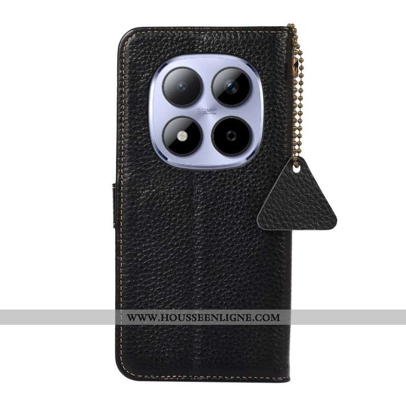 Housse Xiaomi Redmi Note 15 Pro 5G Cuir Véritable