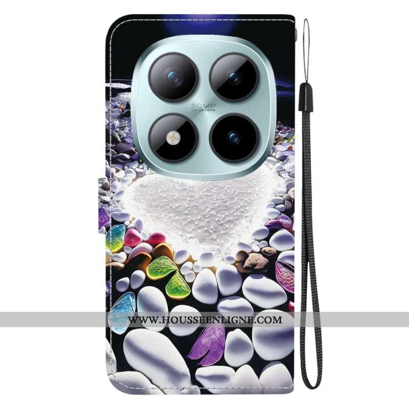 Housse Xiaomi Redmi Note 15 Pro 5G Cœur Blanc