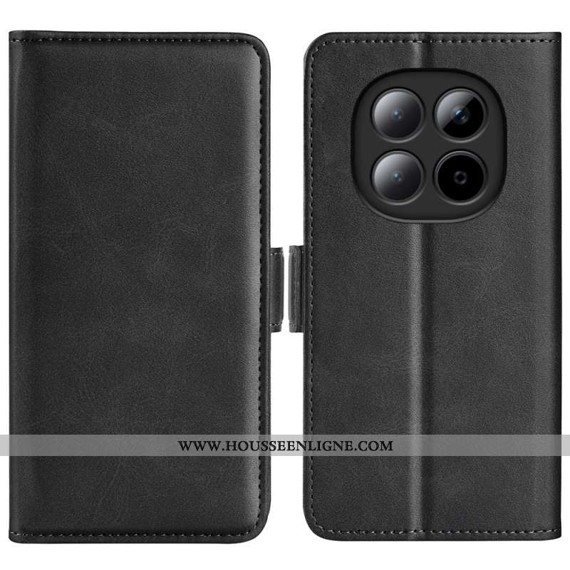 Housse Xiaomi Redmi Note 15 Pro 5G Double Fermoir