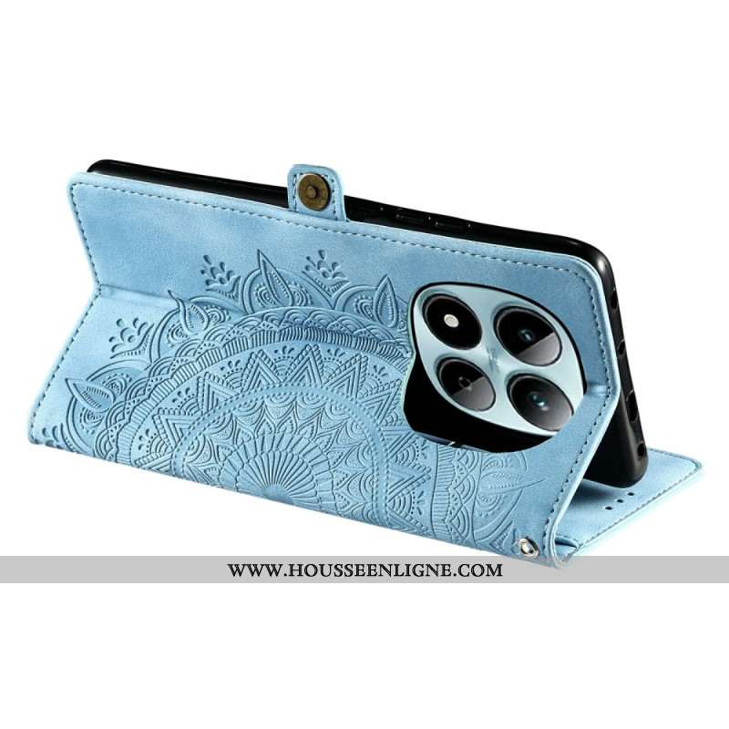 Housse Xiaomi Redmi Note 15 Pro 5G Effet Daim Mandala