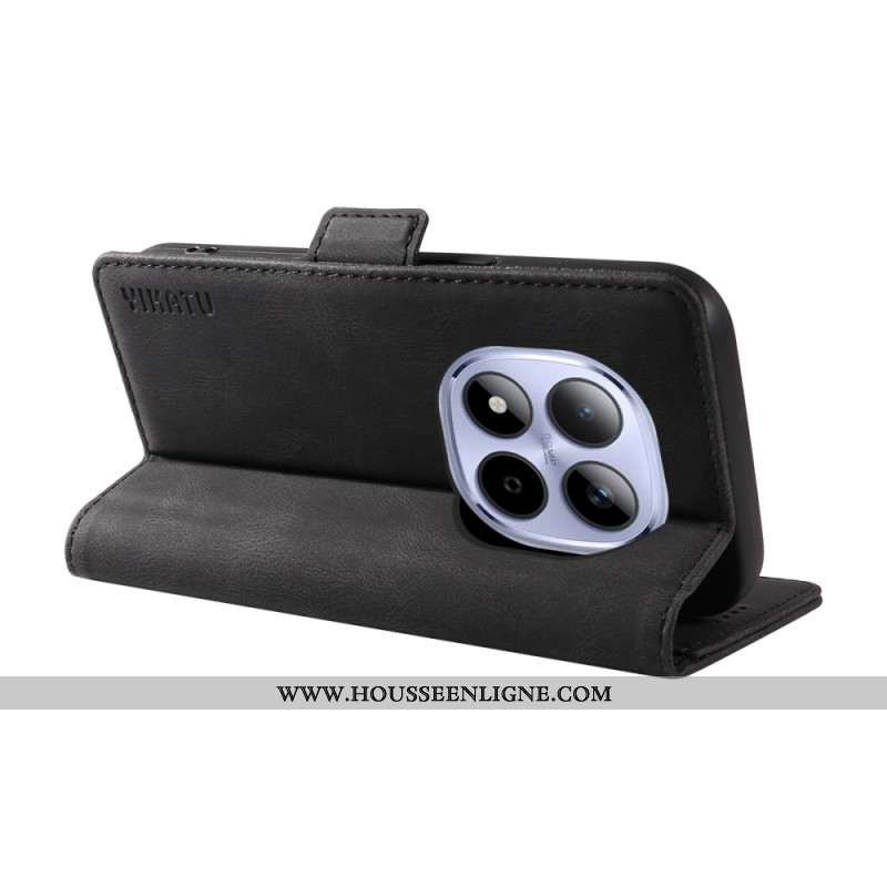 Housse Xiaomi Redmi Note 15 Pro 5G Effet Daim YIKATU
