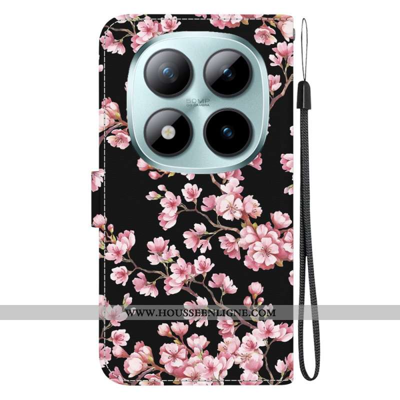 Housse Xiaomi Redmi Note 15 Pro 5G Fleurs de Prunier