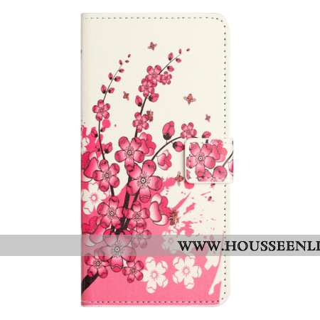 Housse Xiaomi Redmi Note 15 Pro 5G Fleurs de Prunier