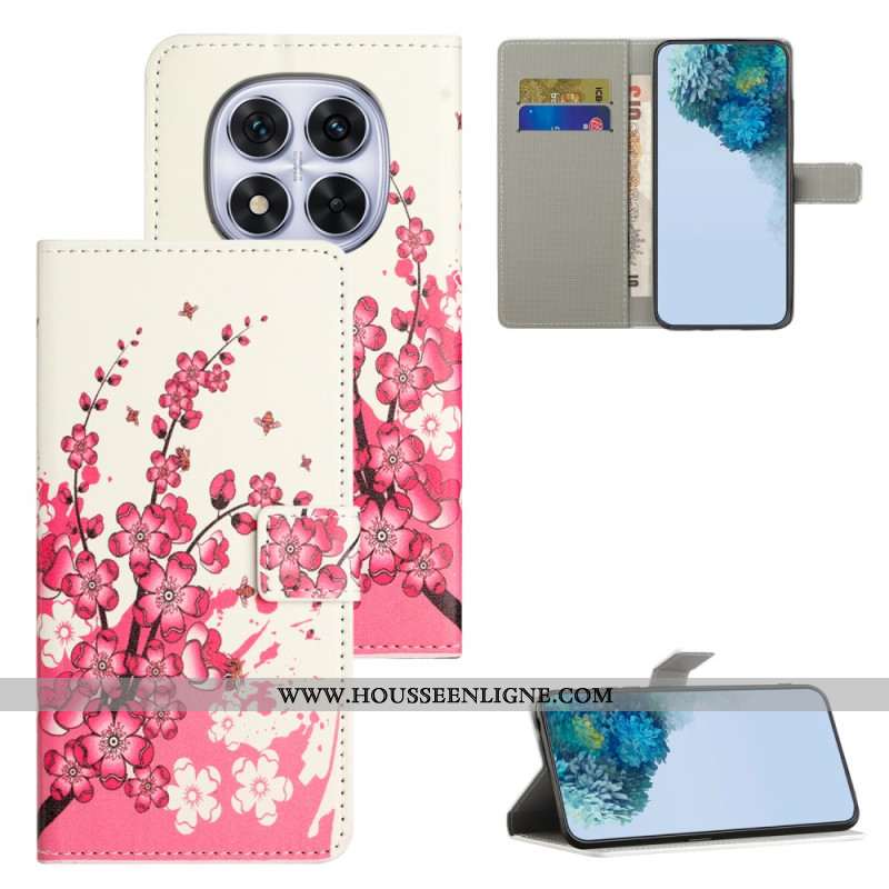 Housse Xiaomi Redmi Note 15 Pro 5G Fleurs de Prunier