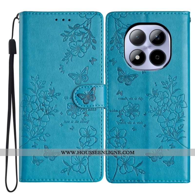 Housse Xiaomi Redmi Note 15 Pro 5G Gravure Florale