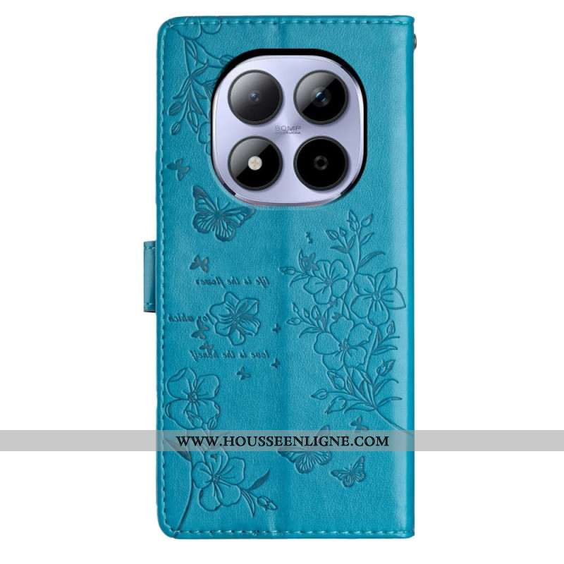 Housse Xiaomi Redmi Note 15 Pro 5G Gravure Florale
