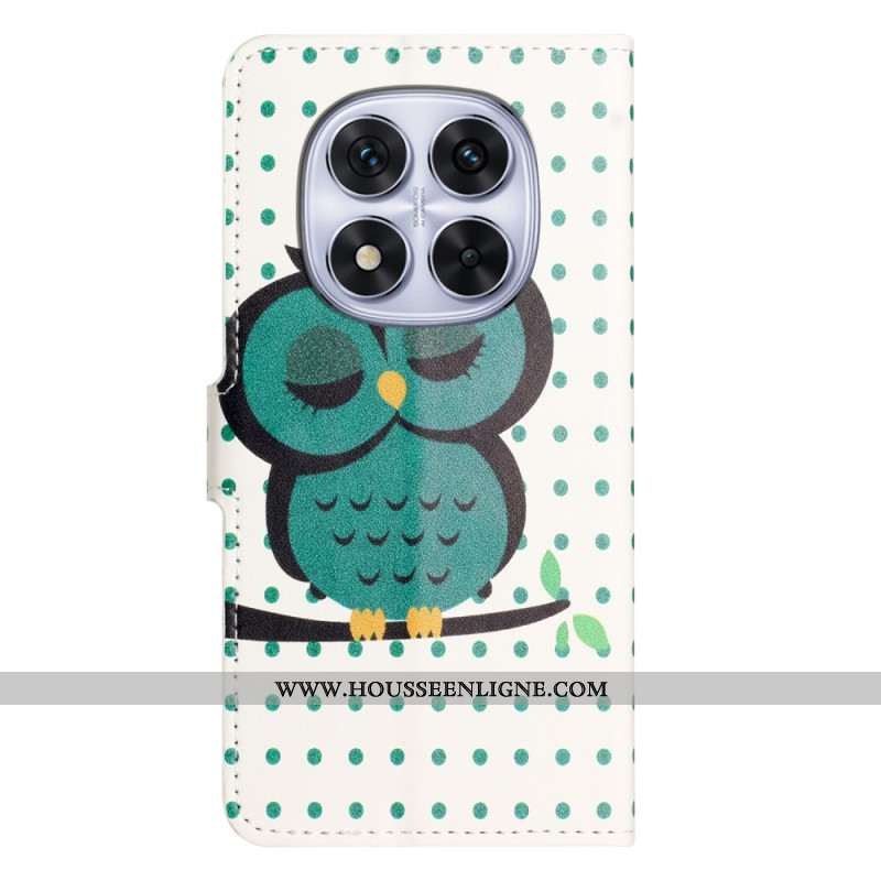 Housse Xiaomi Redmi Note 15 Pro 5G Hibou Endormi