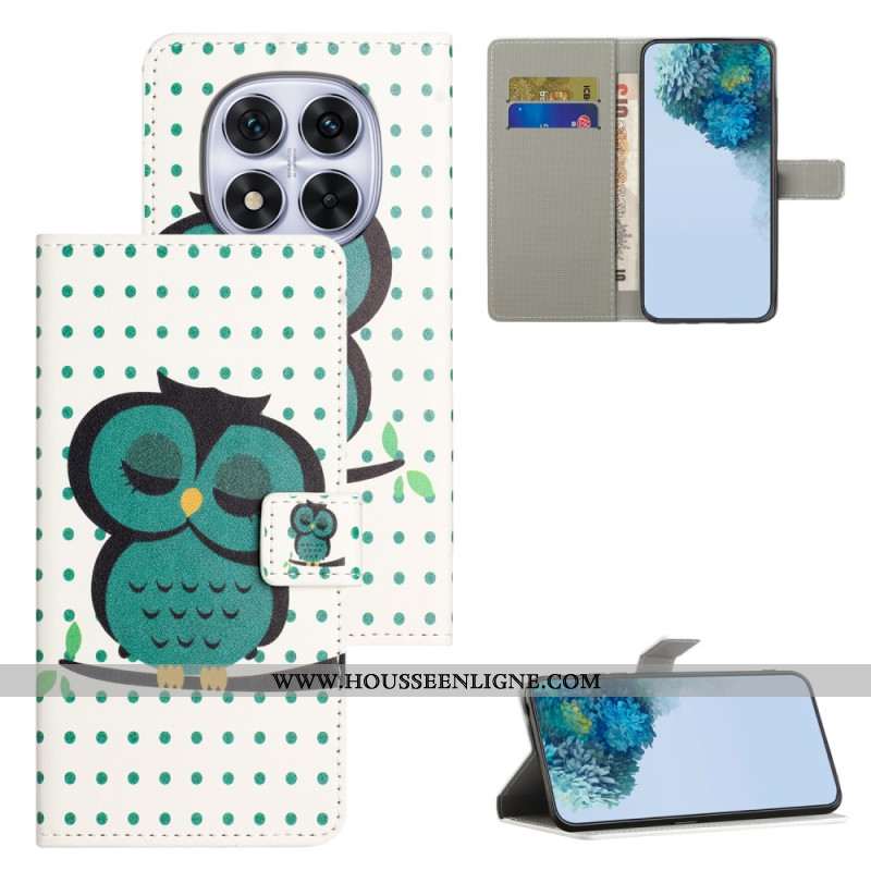 Housse Xiaomi Redmi Note 15 Pro 5G Hibou Endormi