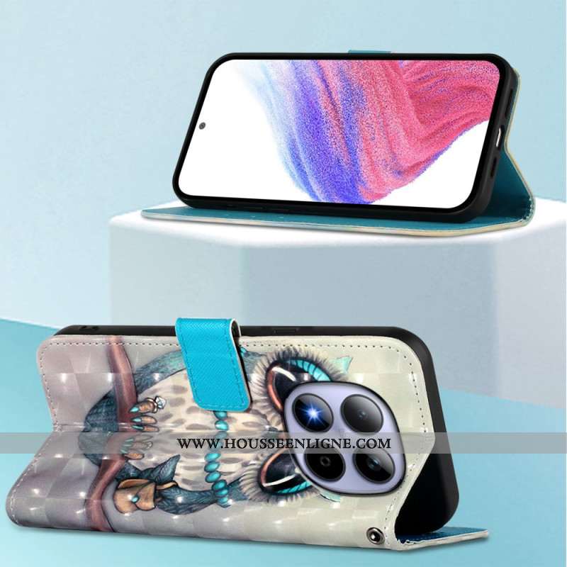 Housse Xiaomi Redmi Note 15 Pro 5G Hibou