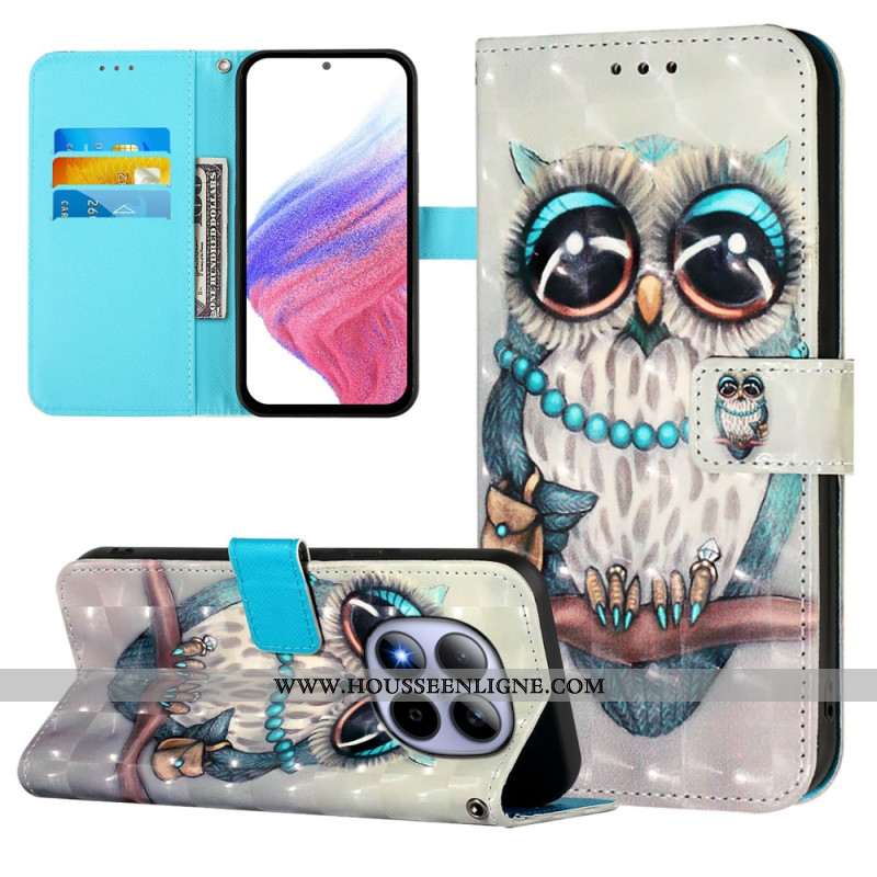 Housse Xiaomi Redmi Note 15 Pro 5G Hibou