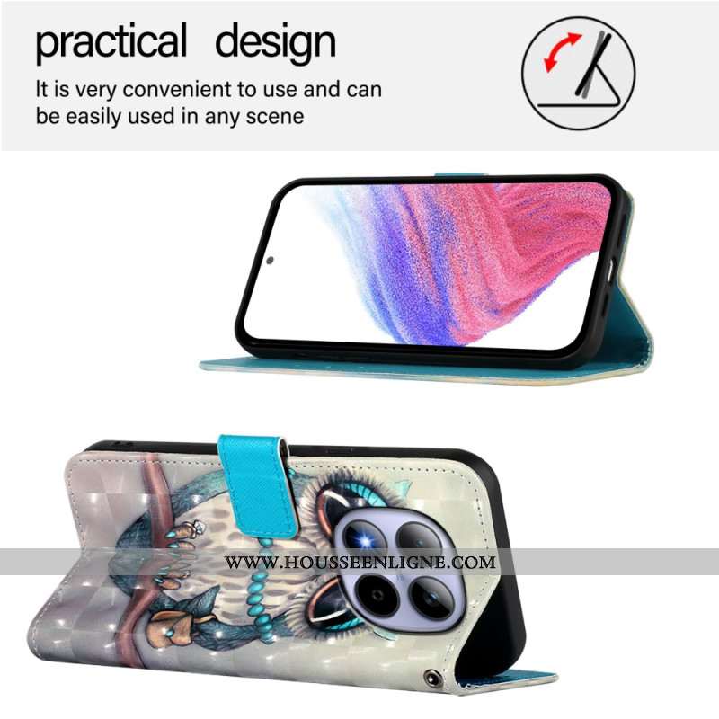 Housse Xiaomi Redmi Note 15 Pro 5G Hibou