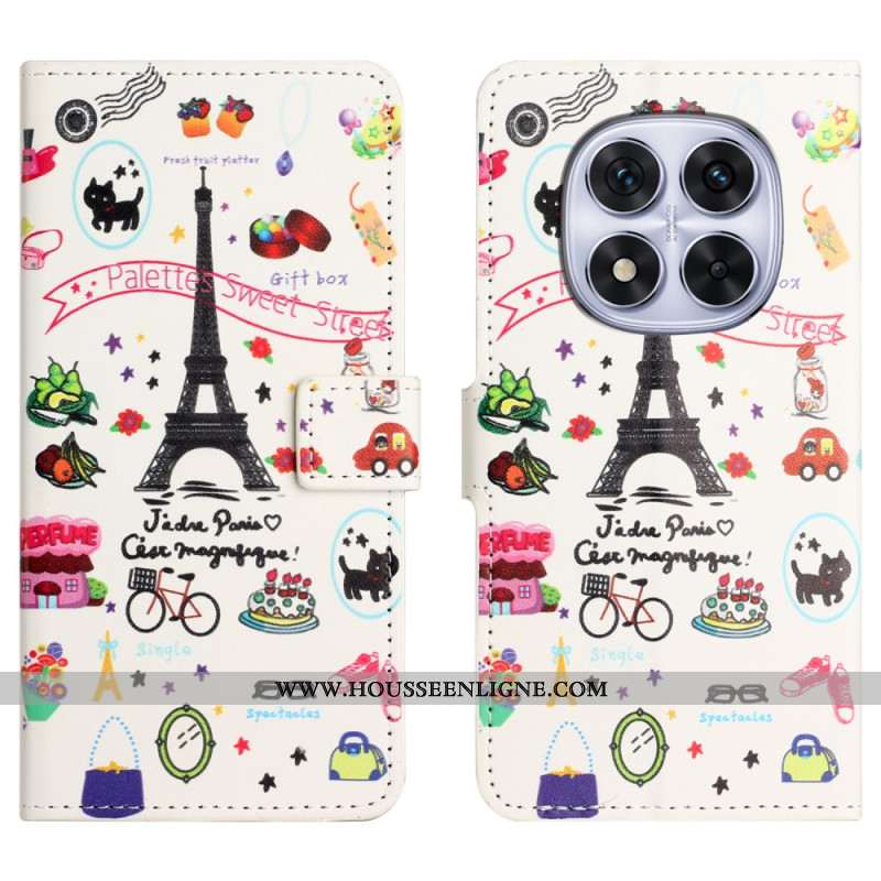 Housse Xiaomi Redmi Note 15 Pro 5G I Love Paris