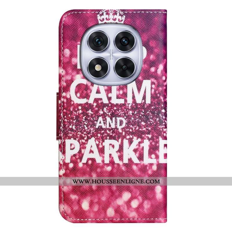 Housse Xiaomi Redmi Note 15 Pro 5G Keep Calm and Sparkle
