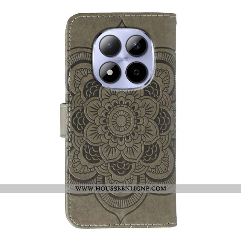 Housse Xiaomi Redmi Note 15 Pro 5G Mandala et Strass