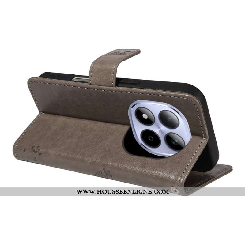 Housse Xiaomi Redmi Note 15 Pro 5G Motif Chat et Arbre