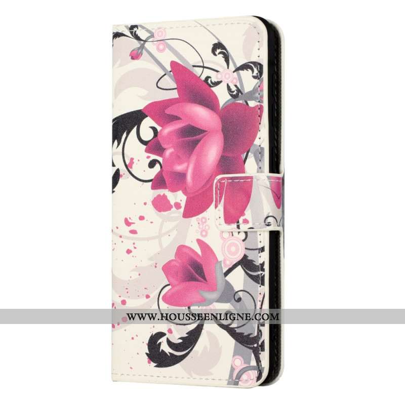 Housse Xiaomi Redmi Note 15 Pro 5G Motif Lotus