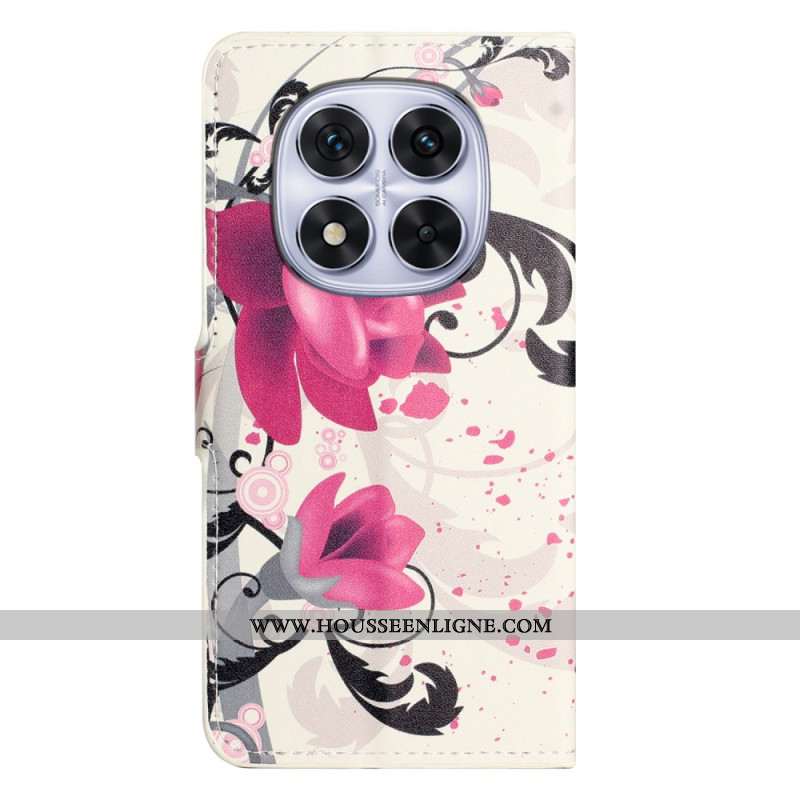 Housse Xiaomi Redmi Note 15 Pro 5G Motif Lotus