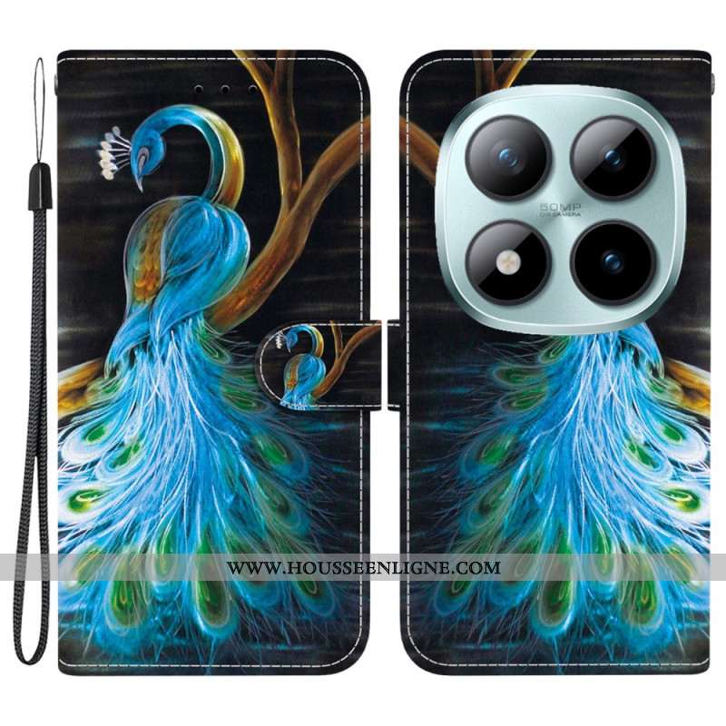 Housse Xiaomi Redmi Note 15 Pro 5G Motif Paon