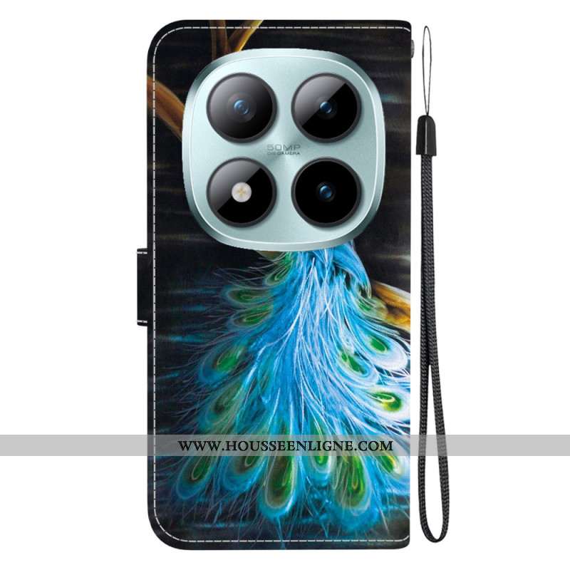 Housse Xiaomi Redmi Note 15 Pro 5G Motif Paon