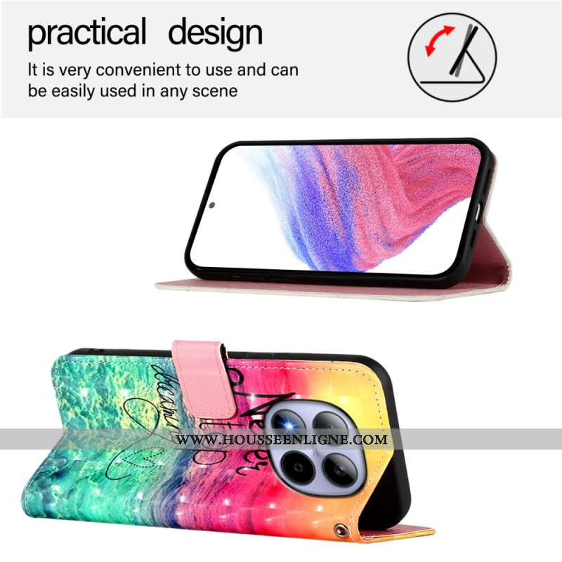 Housse Xiaomi Redmi Note 15 Pro 5G Never Stop dreaming