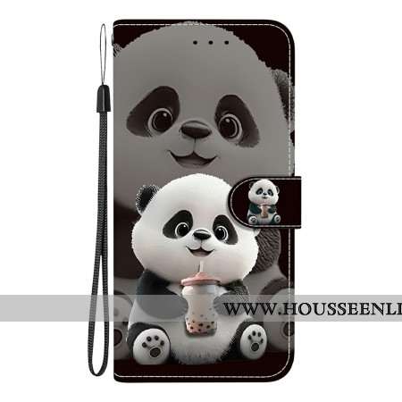 Housse Xiaomi Redmi Note 15 Pro 5G Panda Milk Tea