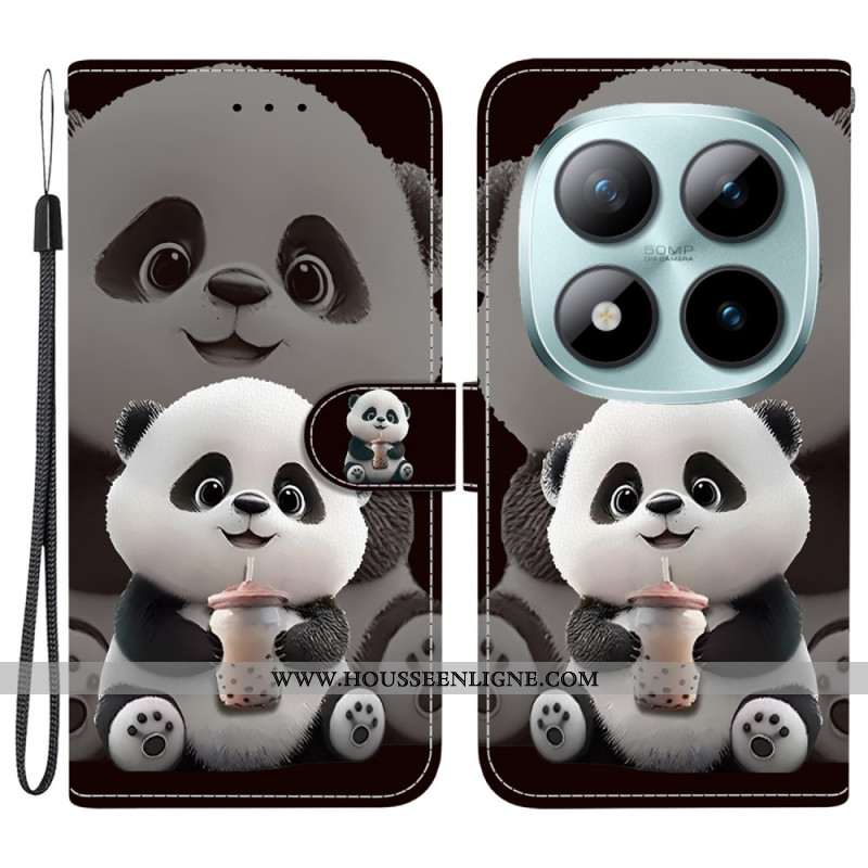 Housse Xiaomi Redmi Note 15 Pro 5G Panda Milk Tea