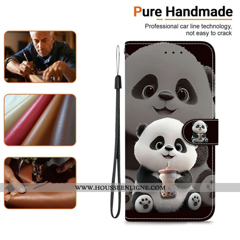 Housse Xiaomi Redmi Note 15 Pro 5G Panda Milk Tea
