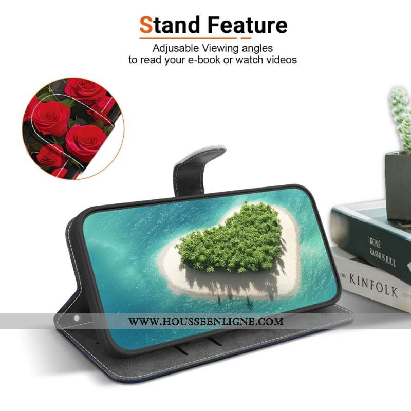 Housse Xiaomi Redmi Note 15 Pro 5G Papillon Rose Nacré