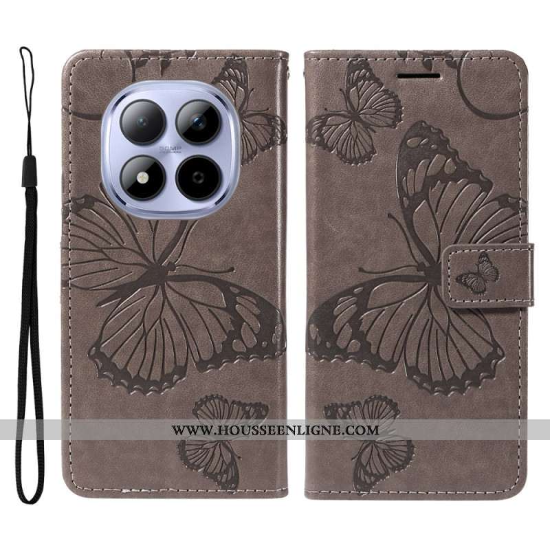 Housse Xiaomi Redmi Note 15 Pro 5G Papillons Géants