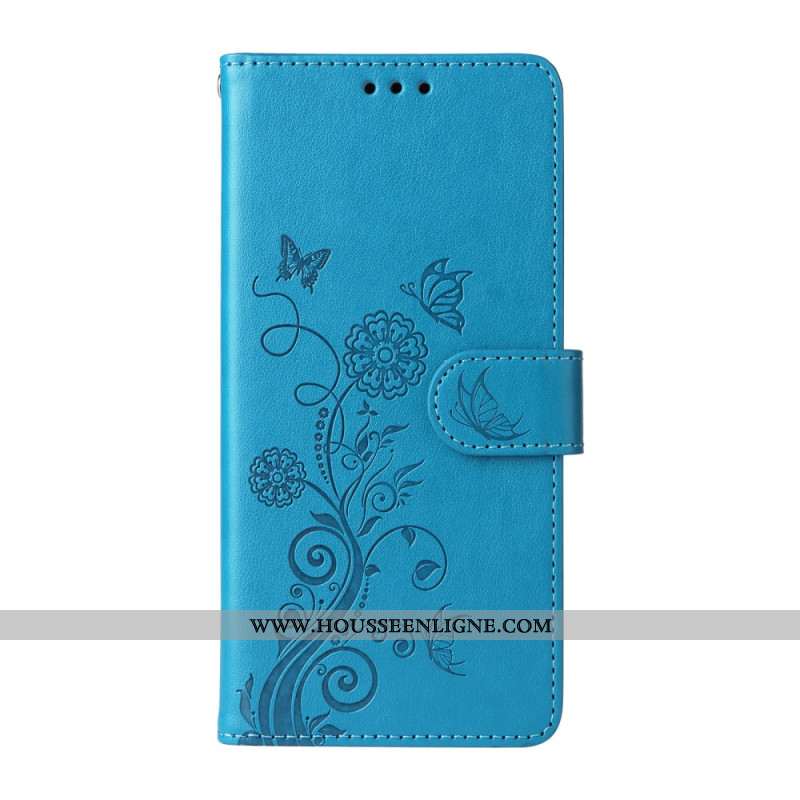 Housse Xiaomi Redmi Note 15 Pro 5G Papillons et Fleurs