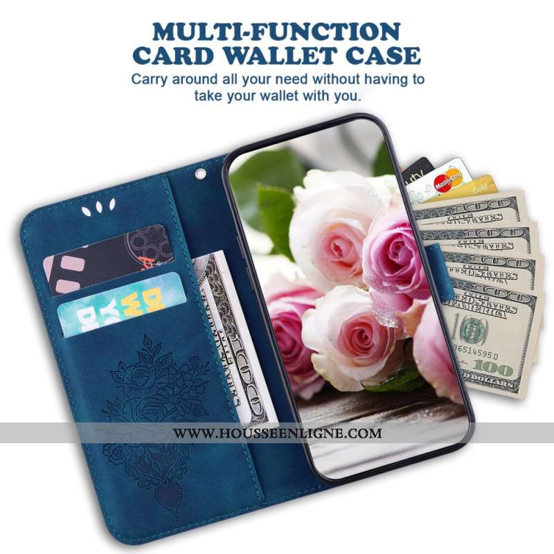 Housse Xiaomi Redmi Note 15 Pro 5G Papillons et Roses