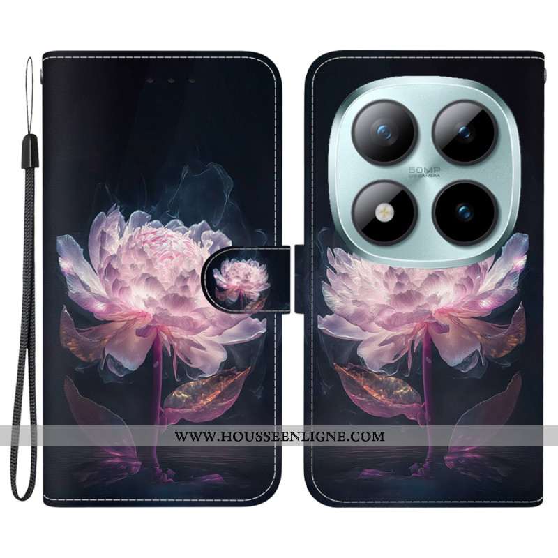 Housse Xiaomi Redmi Note 15 Pro 5G Pivoine Violette