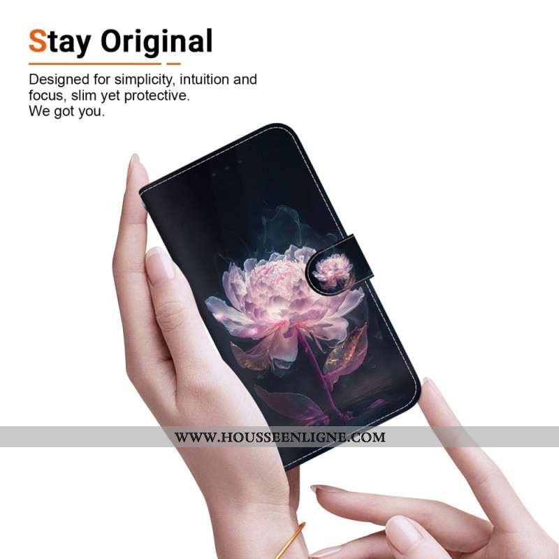 Housse Xiaomi Redmi Note 15 Pro 5G Pivoine Violette