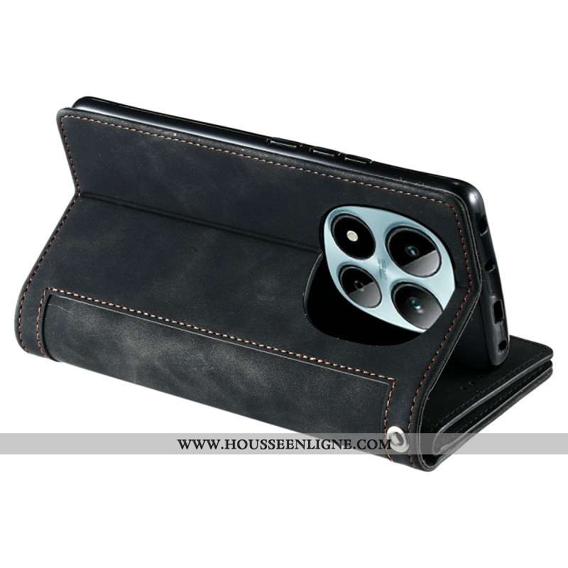 Housse Xiaomi Redmi Note 15 Pro 5G Portefeuille 9 Porte-Cartes