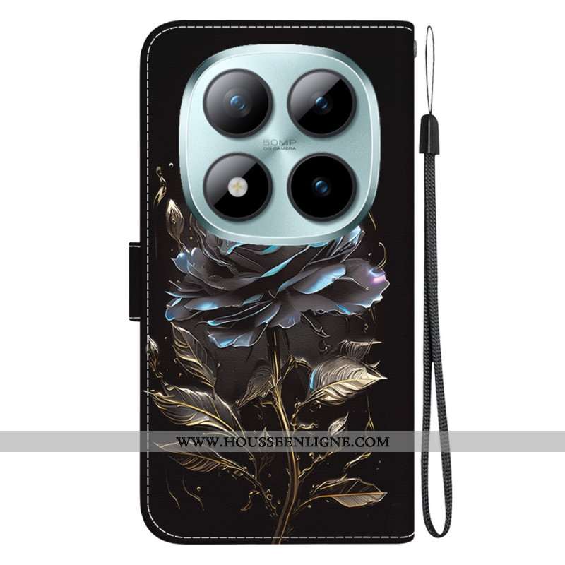 Housse Xiaomi Redmi Note 15 Pro 5G Rose Noire