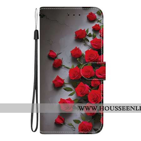 Housse Xiaomi Redmi Note 15 Pro 5G Roses Rouges