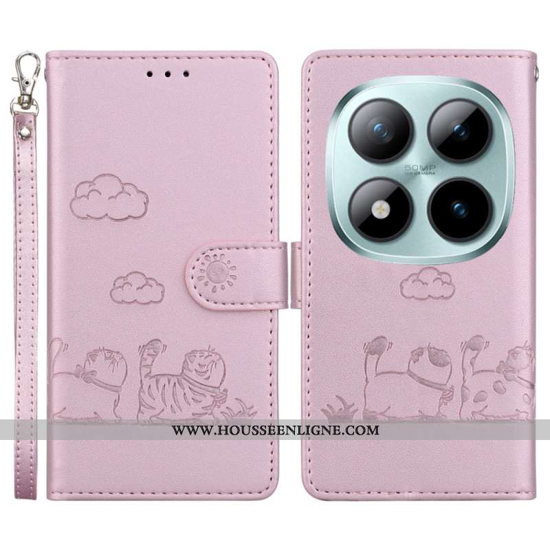 Housse Xiaomi Redmi Note 15 Pro 5G Scène de Chats