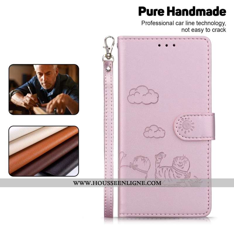 Housse Xiaomi Redmi Note 15 Pro 5G Scène de Chats