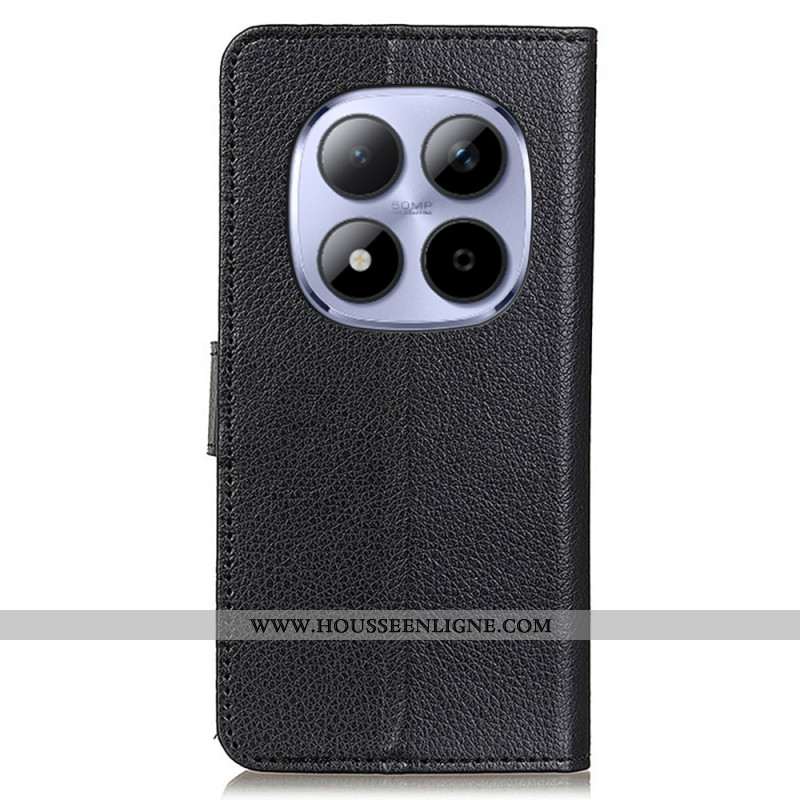 Housse Xiaomi Redmi Note 15 Pro 5G Simili Cuir Traditionnel