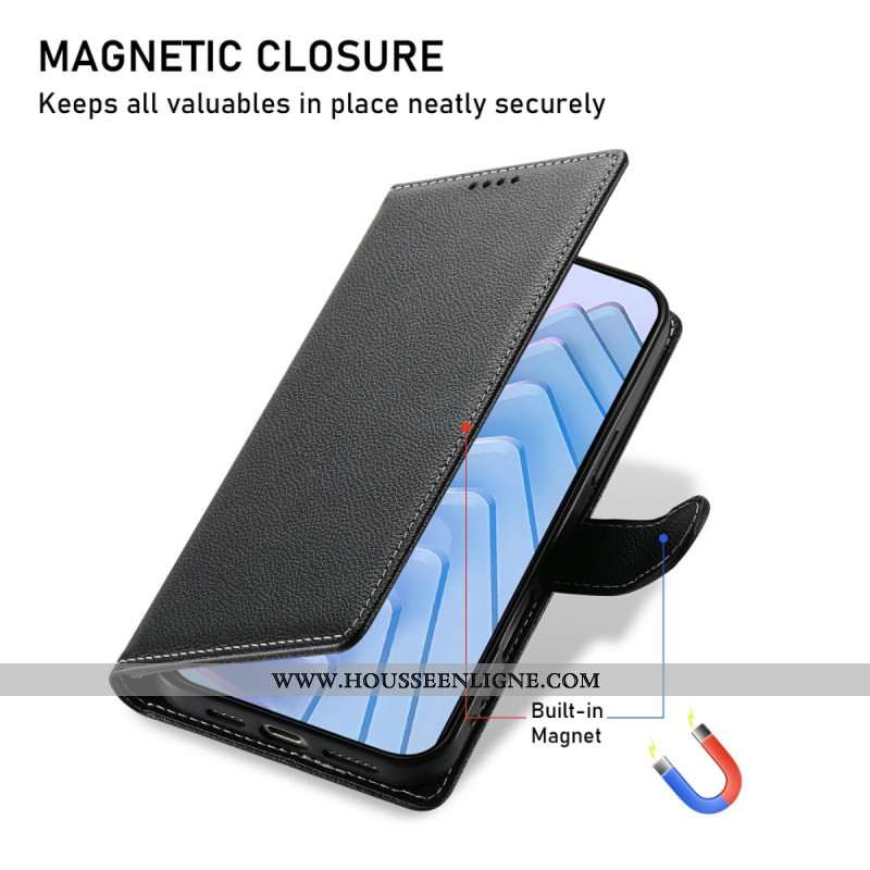 Housse Xiaomi Redmi Note 15 Pro 5G Simili Cuir Uni