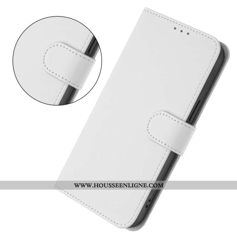 Housse Xiaomi Redmi Note 15 Pro 5G Simili Cuir Uni