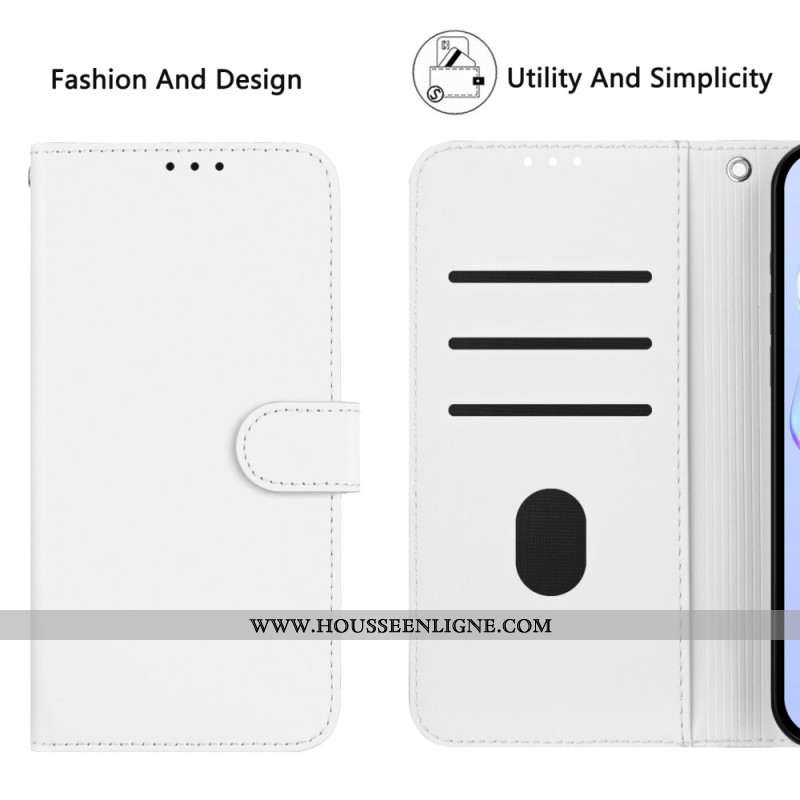 Housse Xiaomi Redmi Note 15 Pro 5G Simili Cuir Uni