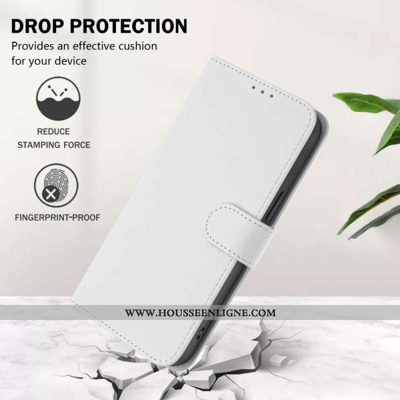 Housse Xiaomi Redmi Note 15 Pro 5G Simili Cuir Uni