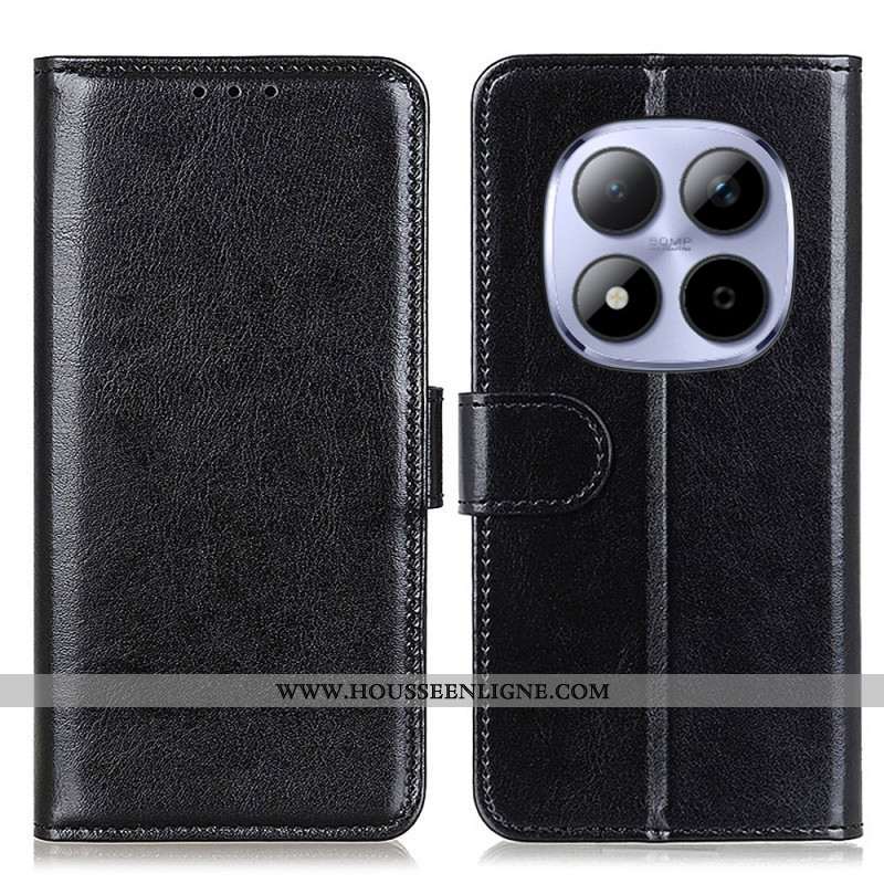 Housse Xiaomi Redmi Note 15 Pro 5G Simili Cuir Verni